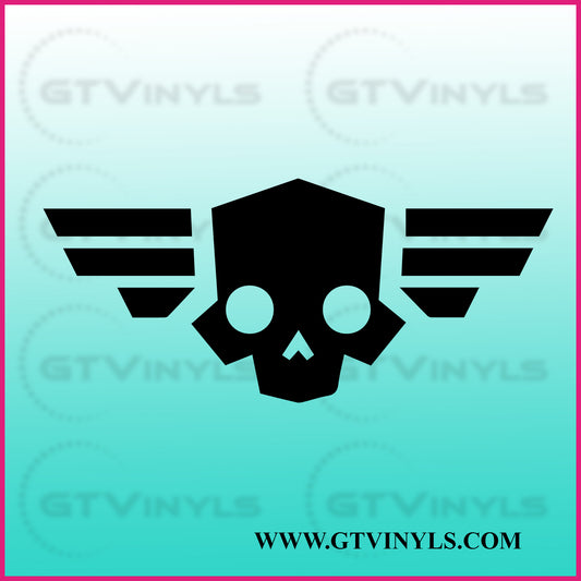 HELLDIVERS 2 -  Helldiver Winged Skull | Decal
